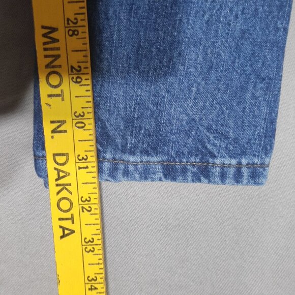 Lee jeans women's size 10 Medium denim blue colour Relaxed fit Straight Leg - Picture 10 of 12